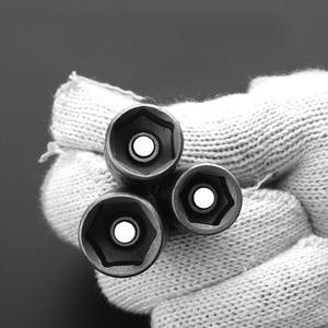 Hex thép từ tính Đồng bằng 8mm ổ cắm Adapter Nut Setter trình điều khiển khoan <span class=keywords><strong>bit</strong></span> 1/4 inch Hex DIY cấp công nghiệp DIN tiêu chuẩn OEM điện - Product Image 2