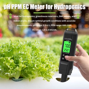 Testeur de qualité de l'eau YG-9909, nouveau modèle 5 en 1, pH / salinité / EC / <span class=keywords><strong>TDS</strong></span> / température, testeur de salinité pour <span class=keywords><strong>piscine</strong></span> d'eau salée, testeur de pH pour eau potable - Product Image 3