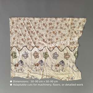 Trapos de Limpieza Reciclados de Algodón 100% de 1 kg, de Colores Mezclados, para Uso Industrial Marino - Product Image 3