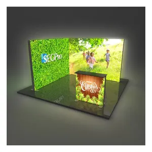 TianLang Agent Wanted Custom Printed Portable Backlit Background Light Backdrop Led Exhibition Booth