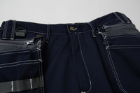 Traje de Trabajo Multibolsillos Resistente, con Bloques de Color, Refuerzos en Codos y Rodillas, Ropa de Trabajo Industrial para Fábrica, Bordado con Logotipo Personalizado