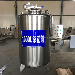 Tanque de Pasteurización de Leche Pequeño de Acero Inoxidable 304, Pasteurizador de Leche de 100L 200L, Máquina Pasteurizadora de Productos Lácteos - Product Image 5