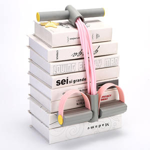 Bandas de Resistencia Multifuncionales para Fitness y Yoga en Casa, Cuerda de Tensión de 6 Tubos y Cinta Elástica con Pedal - Product Image 3