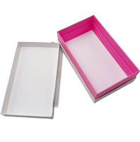Boîte élégante pour gadgets de beauté, écologique, en carton rigide carré, impression quadricolore, estampage à chaud, gaufrage, électronique grand public
