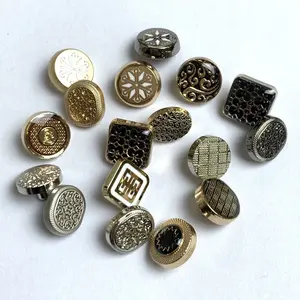 Wholesale Buttons Fashion Custom Sanp Button 12mm Metal Alloy Snap Buttons Pocket Clip Corner Antique Copper For Garment