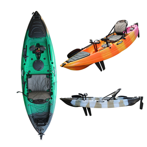 <span class=keywords><strong>Kayak</strong></span> de pêche électrique à une place Vicking 9,3 pieds avec propulsion à pédales, en plastique HDPE durable et léger, à aileron unique - Product Image 4