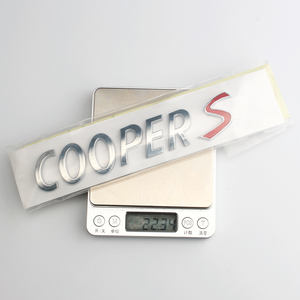 Pegatinas 3D de ABS para el logotipo del coche, emblemas para la parte trasera del maletero para <span class=keywords><strong>Mini</strong></span> <span class=keywords><strong>Cooper</strong></span> S - Product Image 5