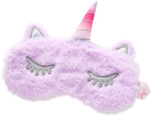 Chất lượng cao Ngủ Satin Tùy chỉnh mặt nạ mắt đêm mặt nạ dễ thương giá rẻ trẻ em miếng dán mắt - Product Image 6