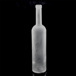 Bouteille de <span class=keywords><strong>vodka</strong></span> en liège personnalisée fantaisie en gros avec décalcomanie 1000 ml 750 ml 500 ml Bouteille en verre - Product Image 3