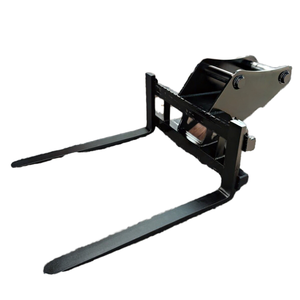 Verstelbare Afstand Graafmachine Vorken 5-50ton Materiaal Handling Vork Voor Flexibele Bouw Jobsite Aanpassing - Product Image 1