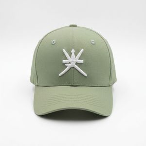 Casquette de baseball vert sauge avec logo personnalisé, 6 panneaux structurés, broderie 3D, coton de haute qualité, casquette de sport pour hommes et femmes, vente en gros - Product Image 2