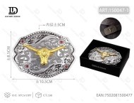 กระดุมเงินสีดำทรงกลมขนาด 5.0 ซม. ประดับด้วยคริสตัลหรูหราขนาดใหญ่ - Product Image 1