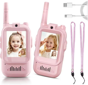 Juguete para Niños y Niñas, Video Walkie Talkie Móvil para Niños, Regalo <span class=keywords><strong>con</strong></span> Video - Product Image 1
