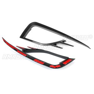 Cubierta Decorativa para Faros Antiniebla Delanteros de Coche, Aspecto Fibra de Carbono/Negro, 2 Piezas, para VW Golf 7.5 MK7.5 2018 2019 2020 - Product Image 5