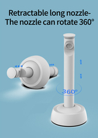 Bidet Non électrique en gros 400ML/600ML Bidet Portable pour Voyage Manuel Squeeze Shattaf Pulvérisateur Peri Bouteille pour Soins Personnels