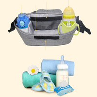 Sac de transport pour bébé avec poches isolées sac à couches étanche de voyage haute qualité Eco poussette organisateur poussette organisateur sac