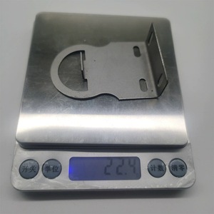 Custom Precision Stamped <b>Curtain</b> Bracket With Holes Iron Anti Rust 50mm Max Size YDQ0028 - Product Image 1