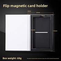 Boîte de couleur pour carte VIP, estampage or mat, LOGO, emballage spécial en papier rigide, personnalisable, coffret cadeau dentaire ou de voyage