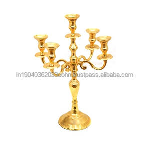 Bougeoir en métal de luxe de qualité supérieure fini nouveau design bougeoir en métal pour la décoration de la maison - Product Image 1