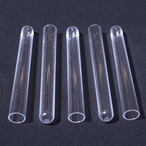 <span class=keywords><strong>Tubes</strong></span> à essai gradués avec bouchon en plastique PP, couvercles en caoutchouc, bouchons en liège de différentes tailles pour utilisation en laboratoire - Product Image 3