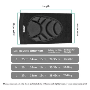 Genouillères de sport unisexes personnalisables en éponge, anti-collision, épaisses, protections pour les jambes pour le volley-ball et la danse de rue - Product Image 2