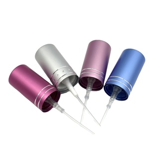 Бесплатный образец, <span class=keywords><strong>18</strong></span>/<span class=keywords><strong>415</strong></span> Алюминиевый распылитель для мелкого распылителя, полностью металлический колпачок для парфюмерного винтового насоса - Product Image 1