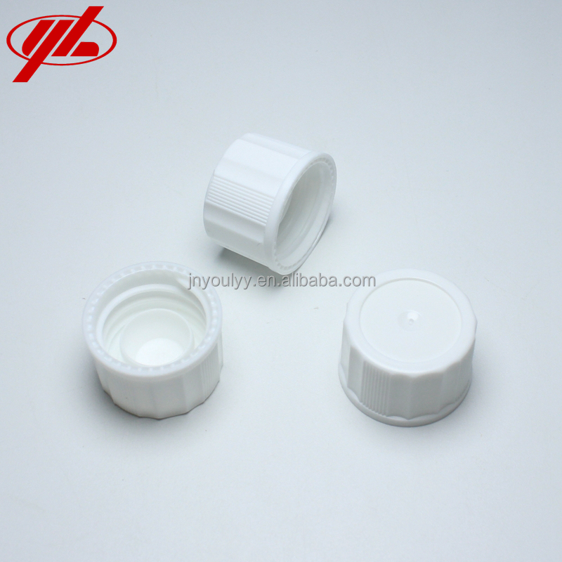18mm White Color Plastic Screw Cap