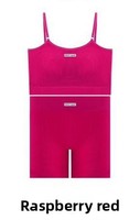Ensemble de sport pour femme haute performance, best-seller, débardeur uni et short boxer, respirant et très élastique