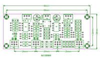 Carte d'amplification numérique XH-A901 avec réglage des basses DC et carte de préamplification