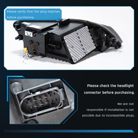 Phares avant BBA pour Audi R8 2007-2015, lentilles de mise à niveau, phares LED avec signalisation dynamique, Plug and Play