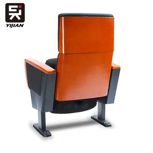 High Quality High Density PU Church Auditorium Chairs School Standard Size Conference Rooms Lecture Halls Auditorium Chairs
