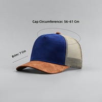 Gorra de Béisbol de 5 Paneles, 100% Algodón, Unisex, Ajustable, Bordada, Sensación Agradable al Tacto, para Verano