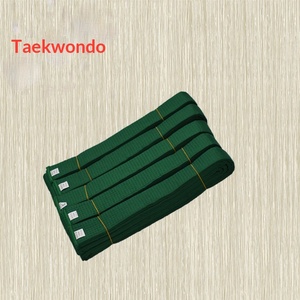 Cintura Taekwondo Colorata in Poliestere per Arti Marziali e Autodifesa, Cintura da Allenatore - Product Image 4