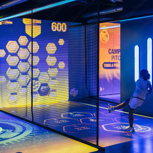 Terrain de football interactif, équipement de divertissement sportif, équipement de divertissement intérieur, sol lumineux interactif à LED - Product Image 6