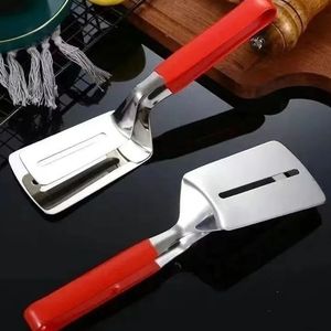 Pinces de cuisine multifonctionnelles en acier inoxydable pour barbecue, pain, poisson et steak avec poignée confortable en PP - Product Image 3