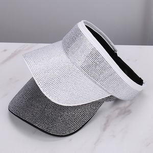 Casquette Pare-Soleil Luxe 2026 Ornée de Strass pour <span class=keywords><strong>Femme</strong></span>, Protection UV, Chapeau de Plage, Sports d'Été en Plein Air - Product Image 3