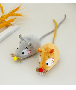 Suministros de burlas para gatos, cola larga, pequeño ratón gordito, gato, juguetes de menta, gato, ratón de peluche, juguetes, suministros para mascotas - Product Image 5