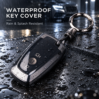Coque de protection transparente en TPU pour clé de voiture Ford Focus 2014 MK3 et Ranger T6