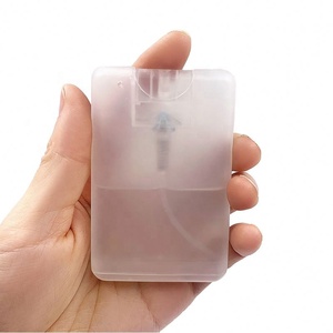 2026 New Design 20ml <b>Plastic</b> Credit Card Flat <b>Spray</b> <b>Bottle</b> Card Shape <b>Spray</b> <b>Bottle</b> - Product Image 1