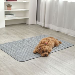 <span class=keywords><strong>Nouveau</strong></span> tapis rafraîchissant pour animaux <span class=keywords><strong>de</strong></span> compagnie, infusé <span class=keywords><strong>de</strong></span> gel auto-refroidissant, non toxique, activé par la pression, antidérapant, respirant, pour soulager la chaleur estivale des chiens et des chats - Product Image 6