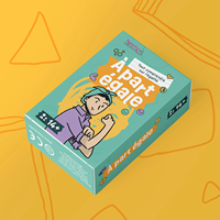 Jeu de société éducatif personnalisé, cadeau familial pour adultes, boîte de rangement, boîte en papier, bar, pub, événement promotionnel, vente en gros