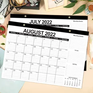 Calendário de mesa com capinha dura personalizada para ano de 2024, agenda diária com afirmações, agenda espiral para autocuidado, calendário e planejador com desenho floral