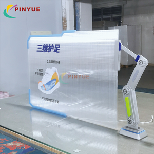 Expositor de Diseño Personalizado, Expositor de <span class=keywords><strong>Farmacia</strong></span>, Accesorios de Exhibición, Soporte de Acrílico Mate Metálico para Eventos - Product Image 3