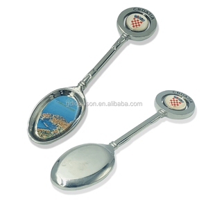 Cucchiaio Souvenir Antico Personalizzato con Logo di Bucarest, Romania, Cucchiaio da Collezione Souvenir della Chiesa di Bucarest, Vendita all'Ingrosso - Product Image 5