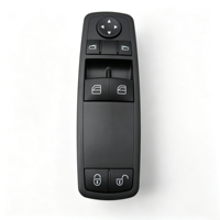 Control Maestro de Elevalunas Eléctrico Lado del Conductor A1698206410 para Mercedes Benz, Conjunto de Interruptor de Elevalunas Eléctrico, Pieza de Repuesto