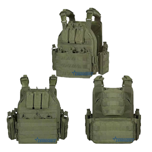 आउटडोर पॉलिएस्टर रॉड ग्रीन त्वरित रिलीज प्लेट कैरियर सामरिक बनियान क्षेत्र गतिविधि गियर सेटअप समायोज्य हल्के डिजाइन - Product Image 6