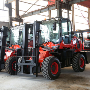 3.5 Ton <strong>Warehouse</strong> Lifting <strong>Forklift</strong> Portable Diesel <strong>Forklift</strong> EURO 5 EPA Certification 4x4 All Terrain Off Road <strong>Forklift</strong> Prices - Product Image 3