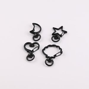 Llavero de Metal con Forma de Corazón, Estrella, Luna y Nube, Accesorios de Joyería DIY, Tendencia de Moda Primavera 2025, Origen Yiwu - Product Image 1
