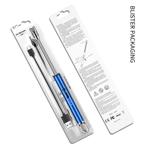 Nhà Máy Trực Tiếp Có Thể Sạc Lại Hồ Quang Điện Nhẹ Hơn Windproof Linh Hoạt Thiết Kế Cổ Với Logo Lâu Dài Plasma Ánh Sáng Với Móc - Product Image 6