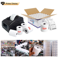 Kassier 57X40Mm 58Mm Printer Tot Rollen 80X80 80Mm Jumbo 3 1/8 80X80 Thermische Papierrol